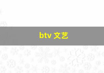 btv 文艺